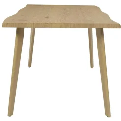 Home Deco Factory Table Extensible 6 à 8 Personnes Calypso marron - 210x90x76.5 cm