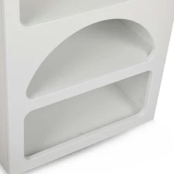 New Homitis Étagère à livres Vénus blanche - 60x150x32 cm