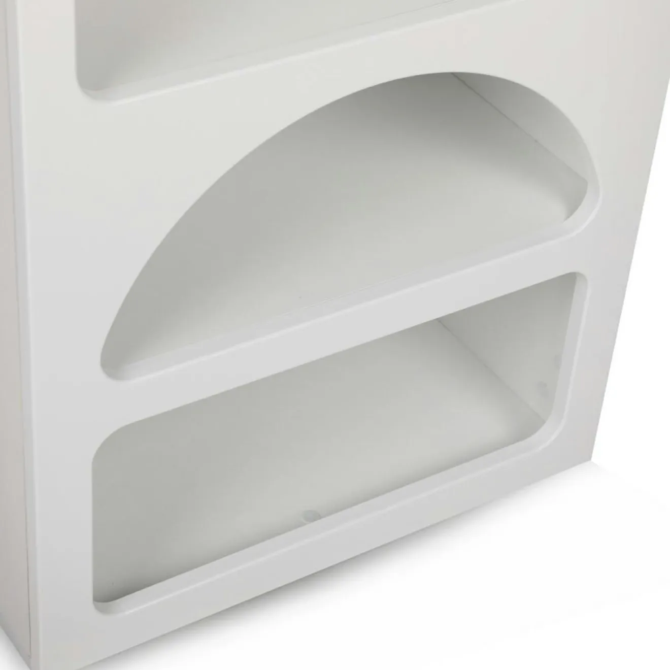 New Homitis Étagère à livres Vénus blanche - 60x150x32 cm