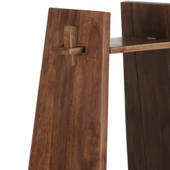 Best Bois & Chiffons Étagère en acacia massif marron - 48x35x106 cm