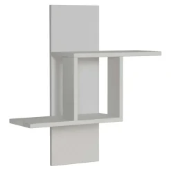 Wooden Art Étagère Mill blanche - 20x64x70 cm