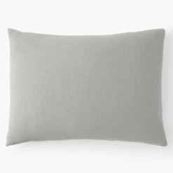 Best Baton Rouge Taie d'oreiller 100% Gaze de coton grise