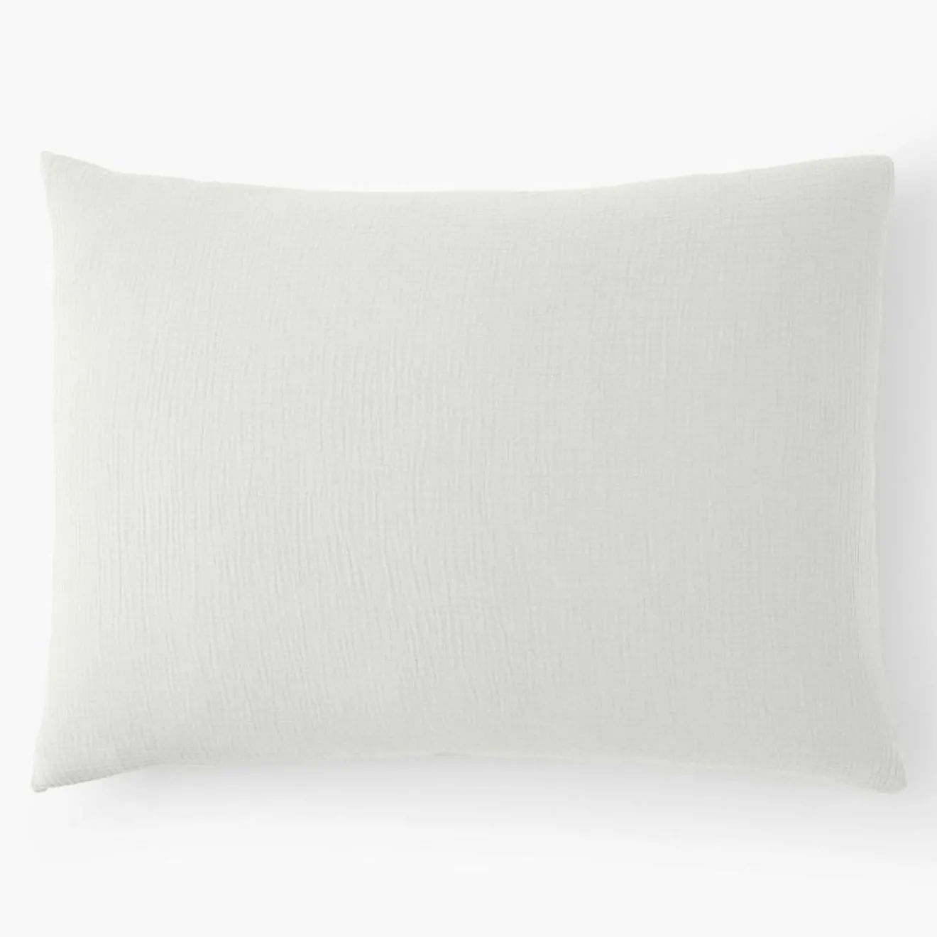 Baton Rouge Taie d'oreiller 100% Gaze de coton blanche