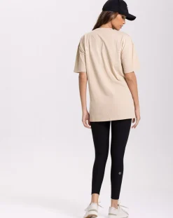 Femme Onamaste Tee Shirt Oversize beige