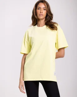 Femme Onamaste Tee Shirt Oversize jaune