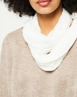 Femme Galeries Lafayette Étole Iode effet froissé écrue - 194x90 cm