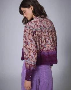 Femme Manoush Top Bohemian Hindi camel