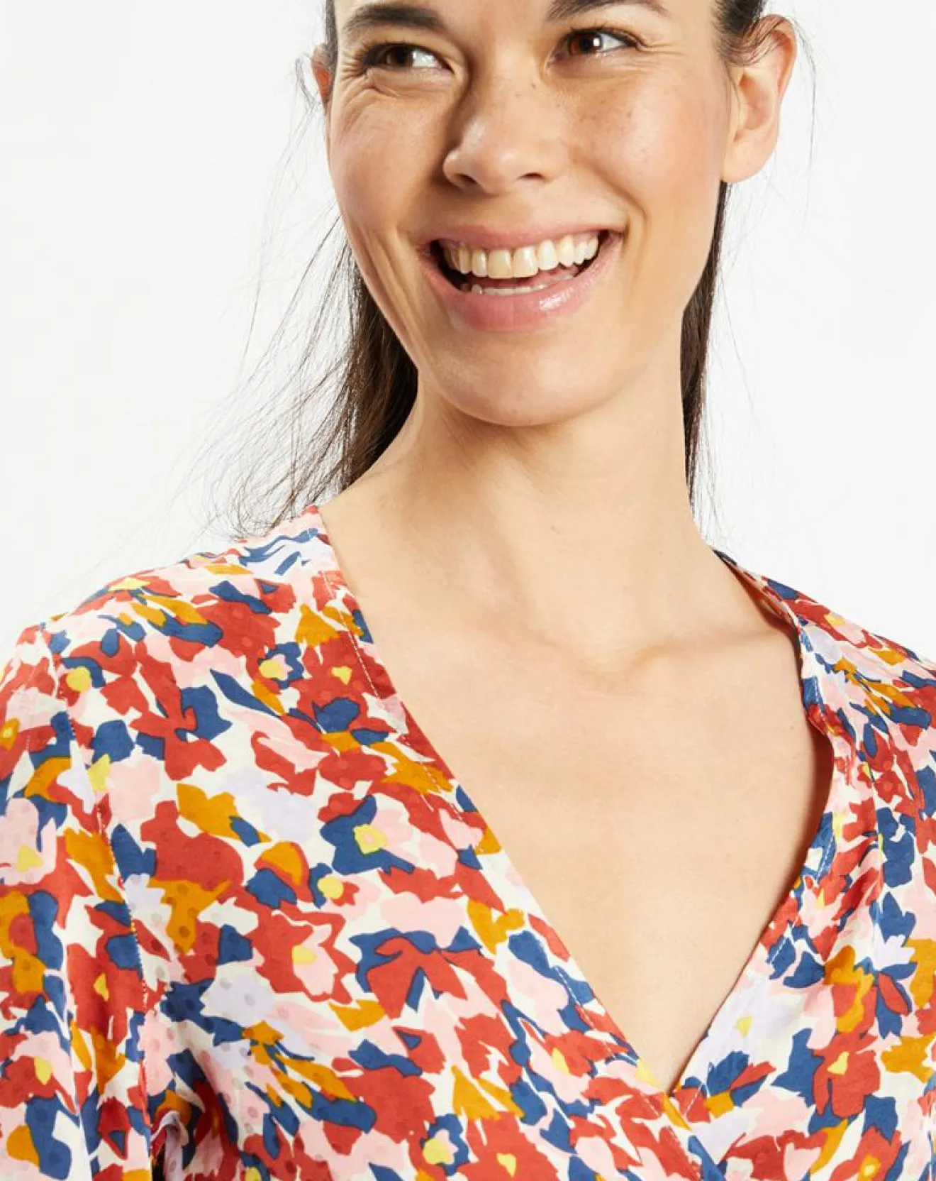 Femme Galeries Lafayette Top Cache-cœur Caprice imprimé multicolore