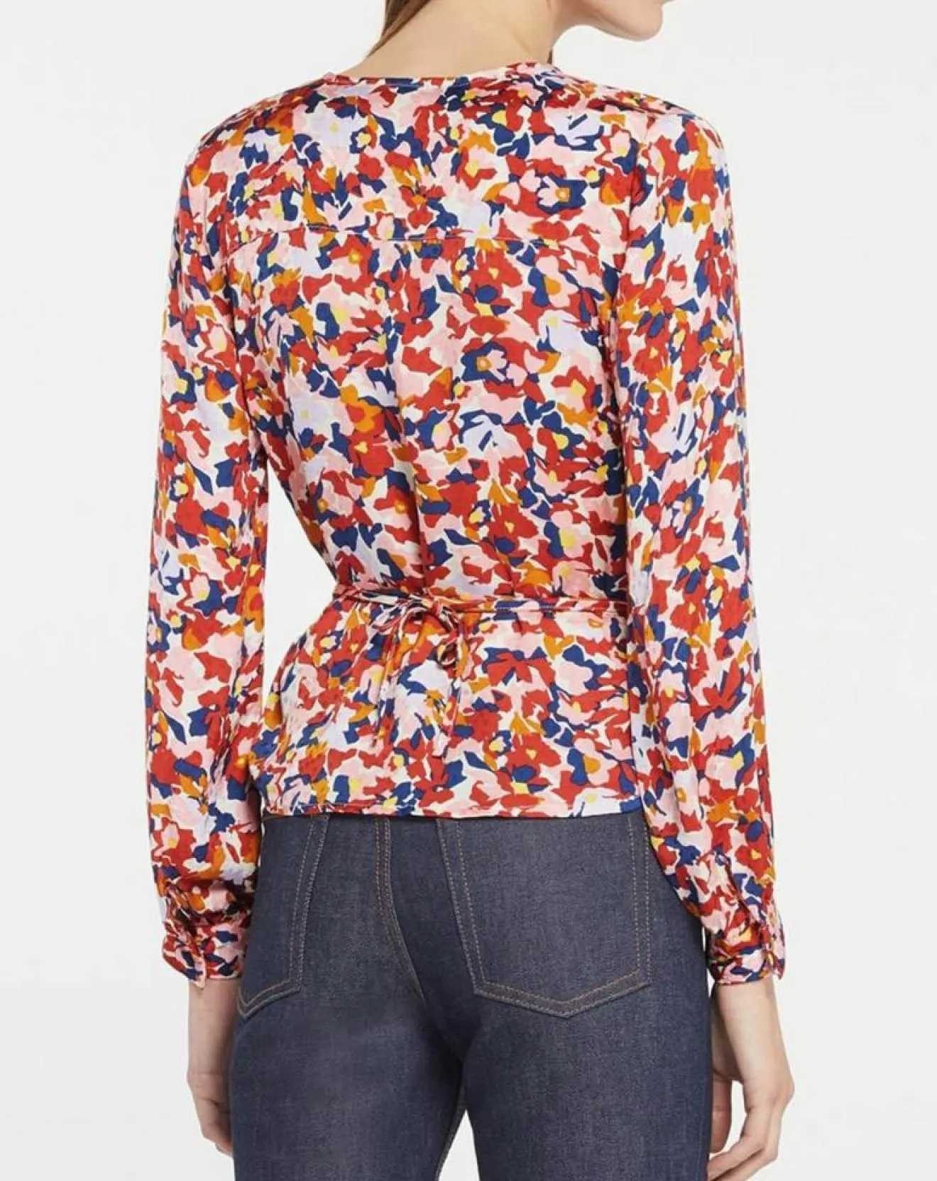 Femme Galeries Lafayette Top Cache-cœur Caprice imprimé multicolore