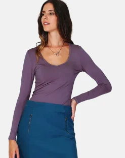 Sale Assuili Top Cassy violet