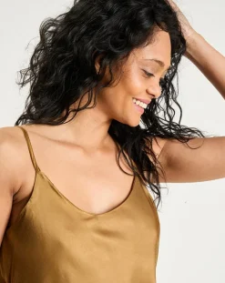 Femme Lauren Vidal Top Cindy havane