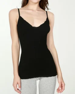 Sale Mare Top en Coton noir