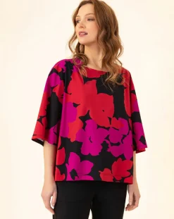 Outlet Indies Top Harper floral