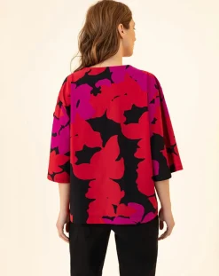 Outlet Indies Top Harper floral