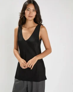 Femme Lauren Vidal Top Iros noir