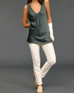 Femme Lauren Vidal Top Iros vert