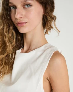 Femme The Korner Top Laurence blanc