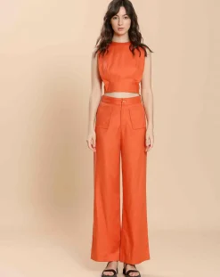 Femme The Korner Top Laurence orange