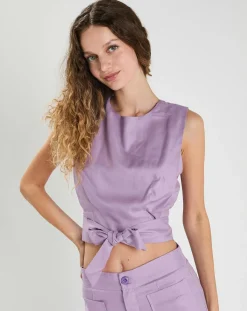 Femme The Korner Top Laurence violet