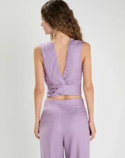 Femme The Korner Top Laurence violet