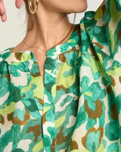 Femme See u Soon Top Lisa vert