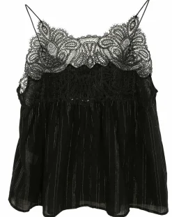 Femme See u Soon Top Liv noir