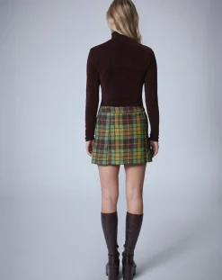 Femme Manoush Top Lurex chocolat