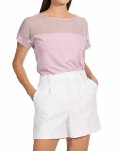 Femme Mare Top manche courte rose