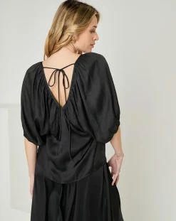 Femme See u Soon Top Marion noir