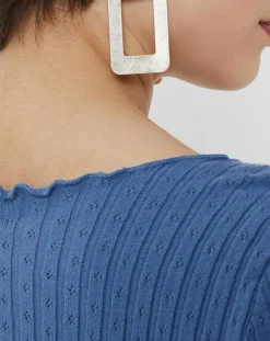 Femme BDG by Urban Outfitters Top noori tie bleu