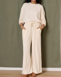 Femme Garance Paris Top Teddy écru