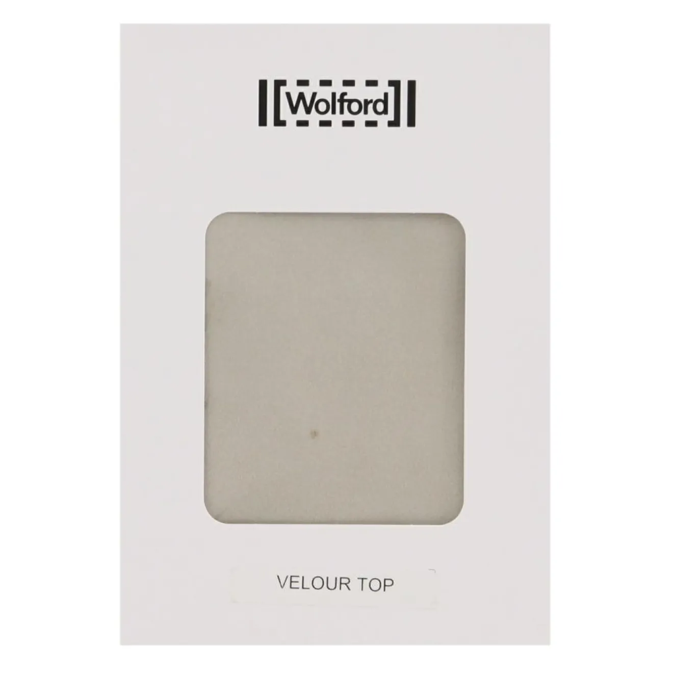 Femme Wolford Top Velours beige clair