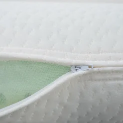 Novasom Traversin à Mémoire de forme BIO blanc - 135x35 cm