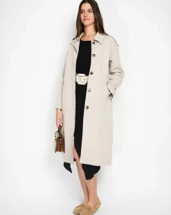 Discount Assuili Trench Léa beige
