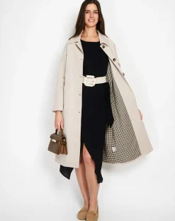 Discount Assuili Trench Léa beige