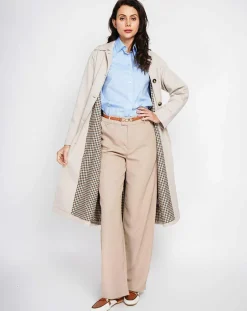 Discount Assuili Trench Léa beige