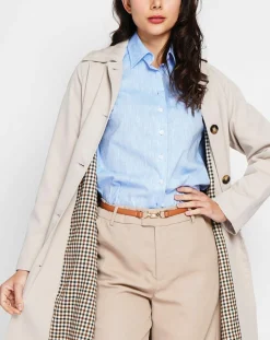Discount Assuili Trench Léa beige