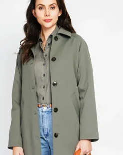 Femme Assuili Trench Léa kaki claire