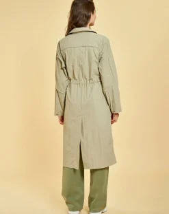 Femme Gertrude + Gaston Trench Lilou sable