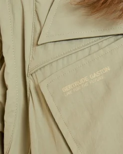 Femme Gertrude + Gaston Trench Lilou sable