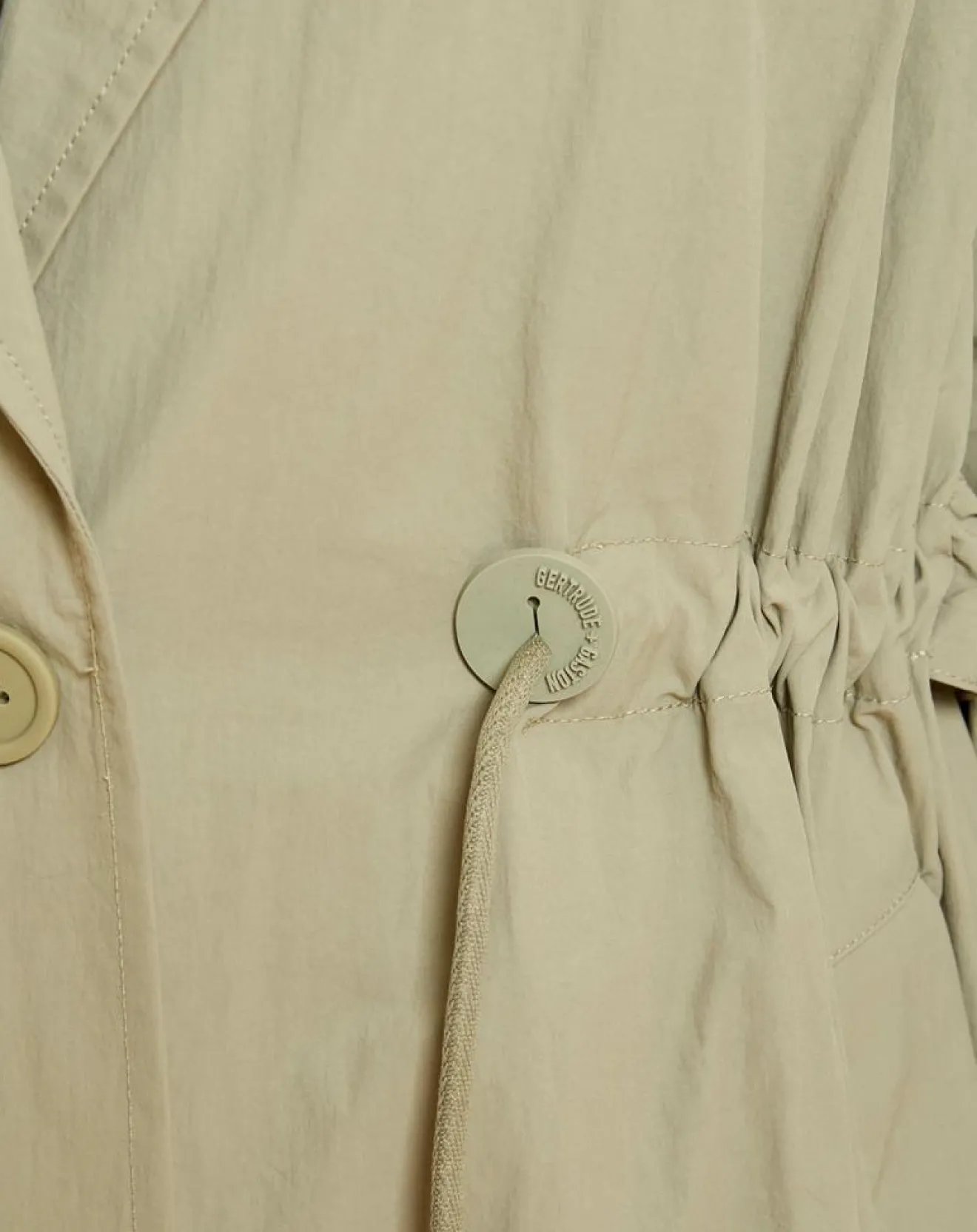 Femme Gertrude + Gaston Trench Lilou sable