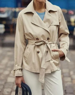 Femme La Petite Etoile Trench Narago beige