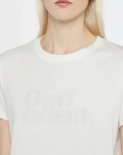 Outlet Yerse T-Shirt 100% Coton Bio Ana écru