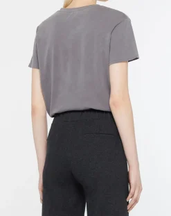 Outlet Yerse T-Shirt 100% Coton Bio Ana gris foncé