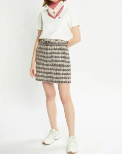 New Scotch & Soda T-Shirt 100% Coton Bio Foulard blanc