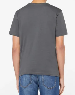 Homme North Sails T-Shirt 100% Coton Bio Graphic gris