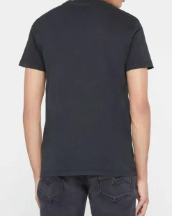 Homme Replay T-Shirt box logo noir