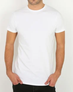 Sale Mare T-Shirt Col rond blanc