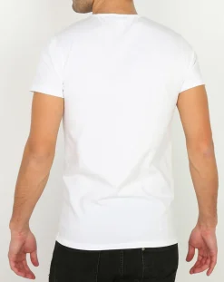 Sale Mare T-Shirt Col rond blanc