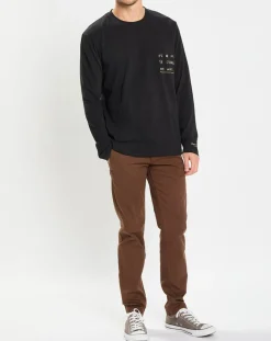 Homme Marc O'Polo T-Shirt col rond Message noir